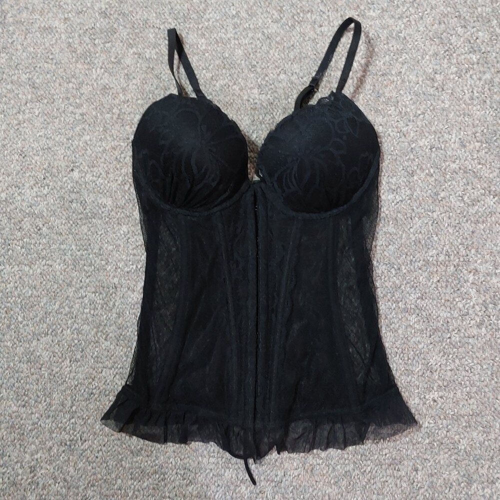 La Senza Y2K Padded Push-up Corset Bra SMALL